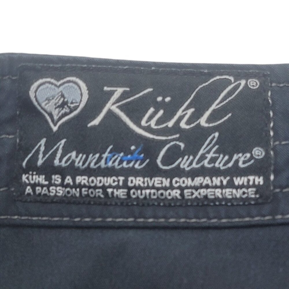 Kuhl Shorts Women 6 Black Splash 11" Bermuda Cargo Gorpcore Utility Military - Picture 7 of 9